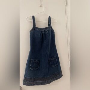 Roommates Dark Blue dress with Pockets